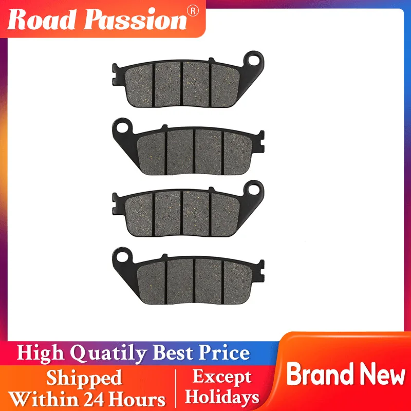 

Road Passion Motorcycle Front Brake Pads For Honda NV400 Steed XR400 Supermotard VT600 Shadow CBR1000F CBR1000 F ST1100