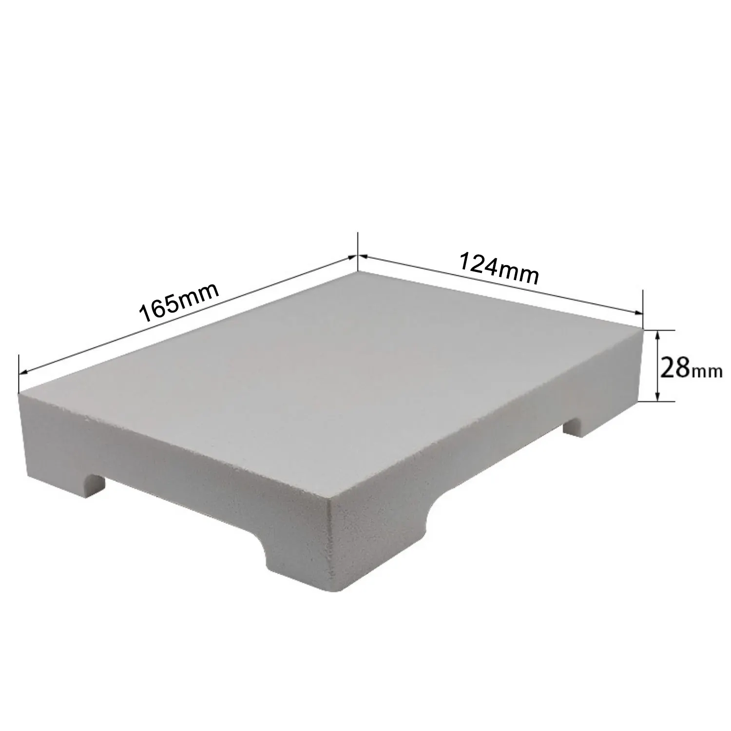 Gold Melting Tools Quartz Welding Brick Quadrangular Hexagonal Soldering Refractory Plate For Holding Ceramic Bowl & Crucible