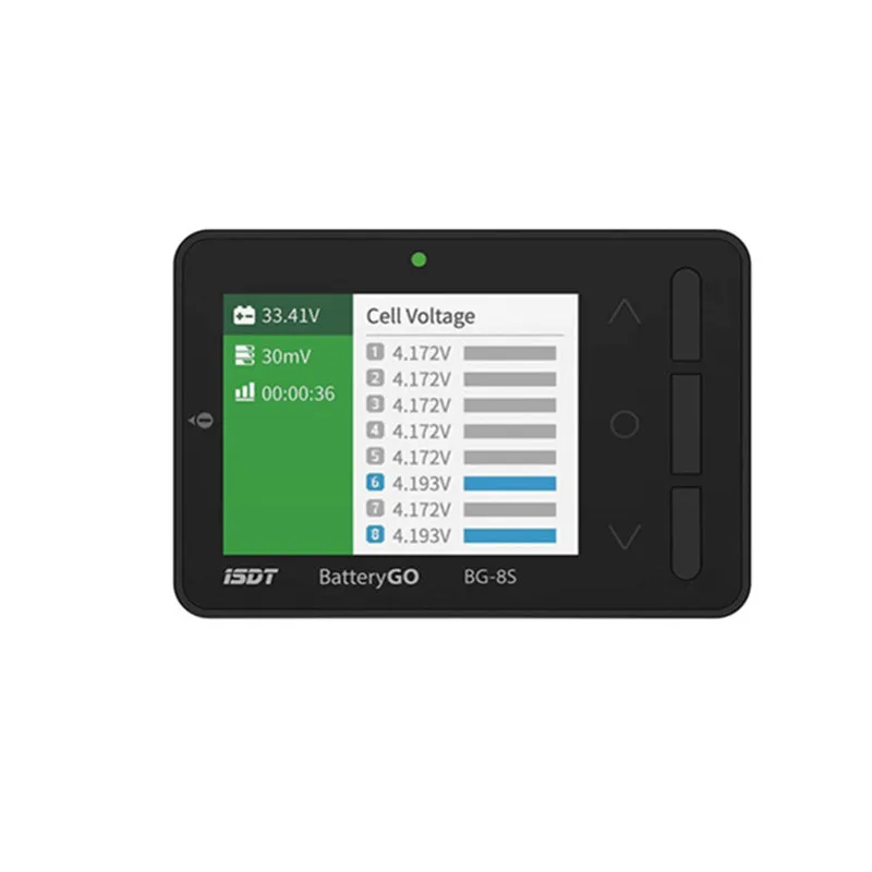 ISDT BattGo BG-8S Smart Battery Checker Balancer Receiver Signal Tester Quick Charge Function