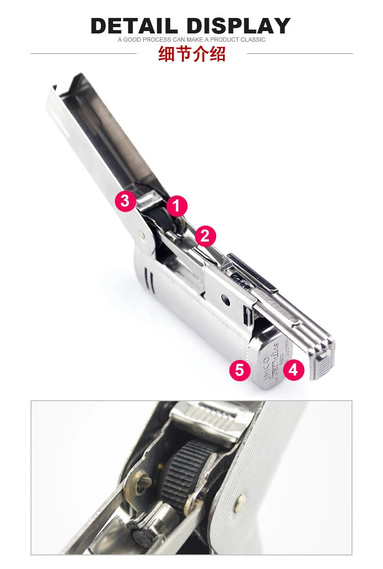 IMCO Stainless Steel Oil Refueling Gasoline Lighter 6800 Golden Silver Nostalgic Men\'S Cigarette Lighter