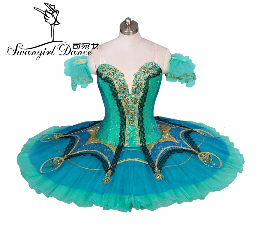 

Adult green nutcracker Ballet Tutu Professional Classical Ballet Tutus for perfomance tutu ballet pancake costumes BT9029