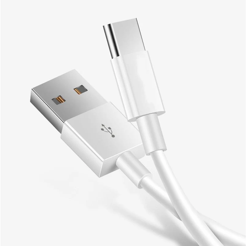 1m USB Type C Cable For Vivo Z1x Z5 Y90 Y7s Y15 Google Pixel 4 3a 3 XL Charging USB C Charger Mobile Phone Cables