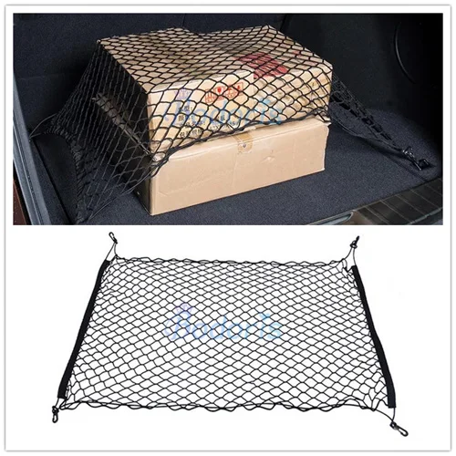 

For skoda fabia octavia rapid superb yeti kodiaq koraq komiq Rear Trunk Cargo Nets Luggage Net Mesh Cover Organizer Accessories