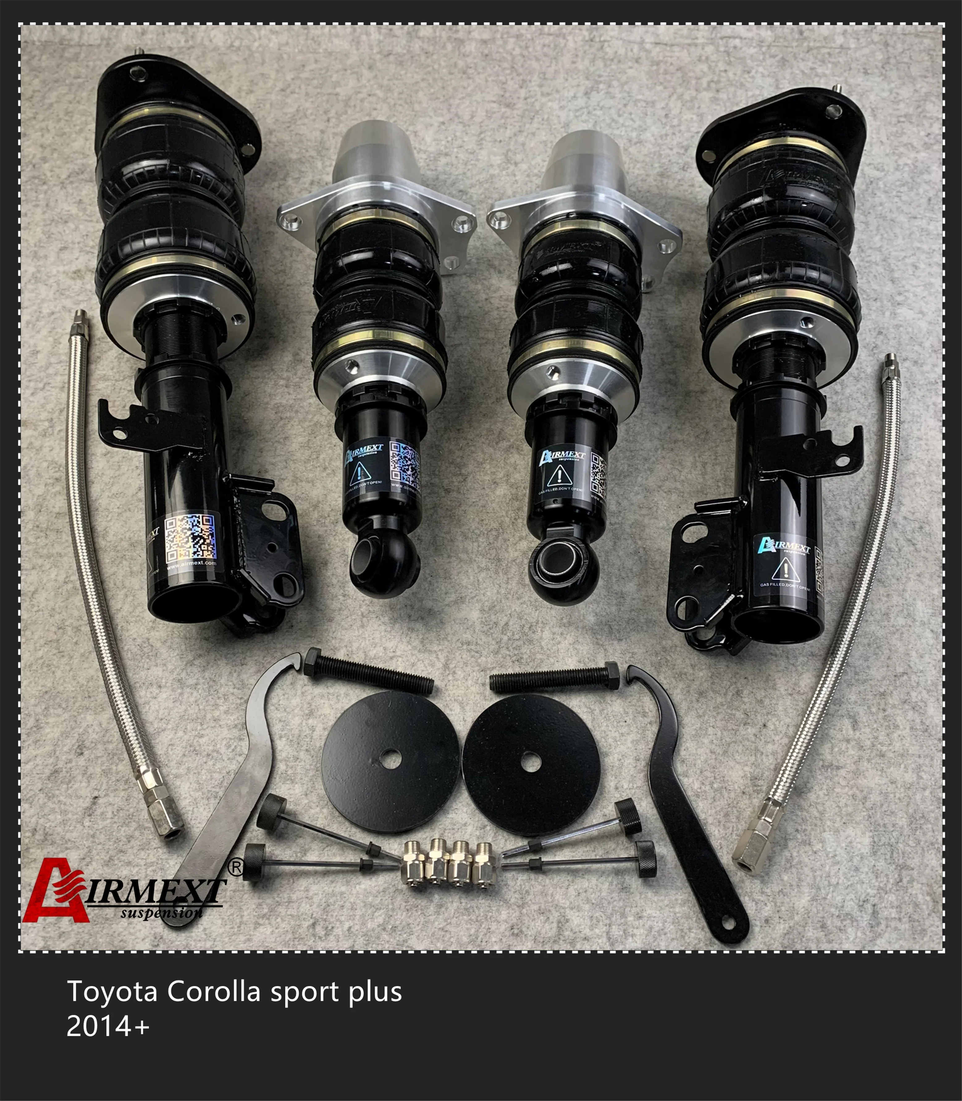 For Toyota Corolla sport plus (2014+)/AIRMEXT Air suspension kit /coilover air spring assembly /Auto parts /pneumatic