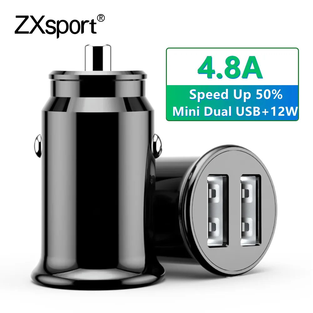 Mini 4.8A USB Fast Car Charger For Mobile Phone Tablet GPS For Mercedes W220 W213 W176 ML CLK W201 W208 W123 W164 SLK GLK Class