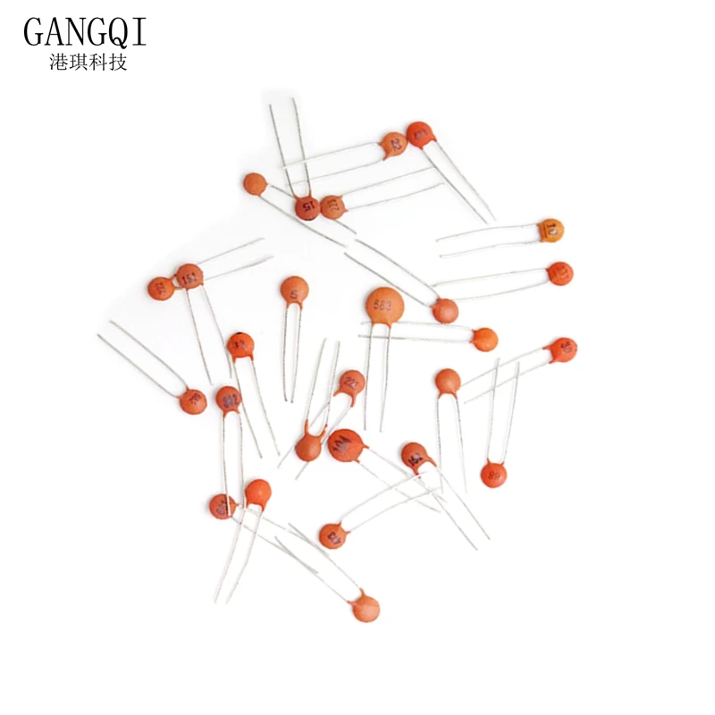 100Pcs Ceramic Capacitor 50V 1pF ~ 100nF 0.1uF 104 4.7PF 10PF 22PF 33PF 47PF 100PF 101 220PF 221 330PF 470PF 1NF 103 47NF 473