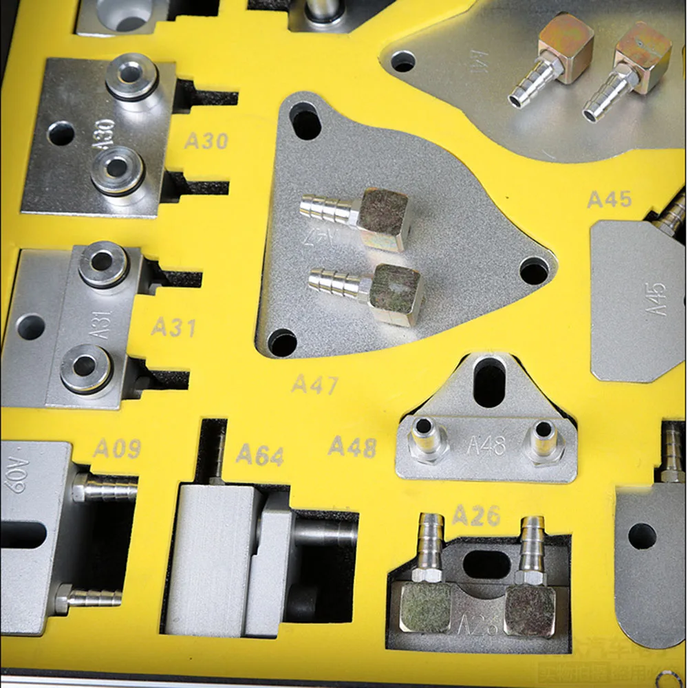 116Pcs lega di alluminio cambio automatico automatico sostituzione dell'olio cambio di pompaggio rapido semplice giunto Conector giunto professionale