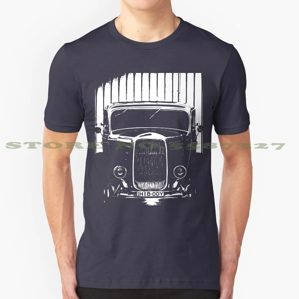 1932 Coupe Hot Rod 100% Pure Cotton T-Shirt Car Automotive Motoring Ben Hosking Industries 2017 Monochrome Stylised Stylized