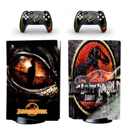 Jurassic Park PS5 Standard Disc Edition Skin Sticker Decal Cover for Console & Controller PS5 Skin Sticker Vinyl