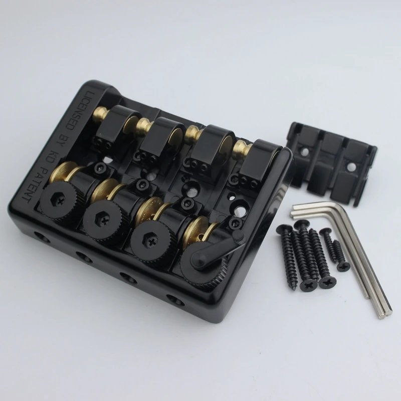 ALP 4 String Headless Travel Bass Bridge WB1004 Black