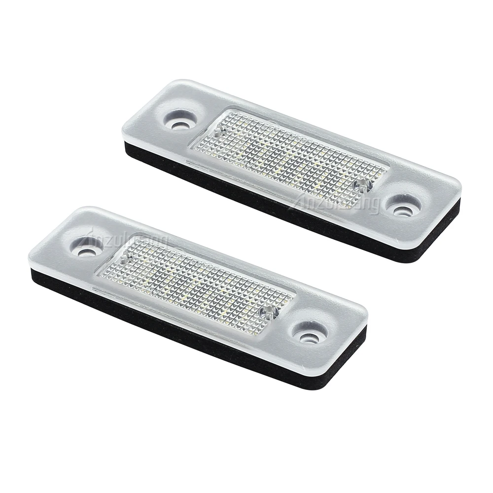 For Volvo C30 2008-2013 6500K Car SMD LED Number License Plate Light Lamp ICE White 2PCS Automobile Lighting Part Accessories