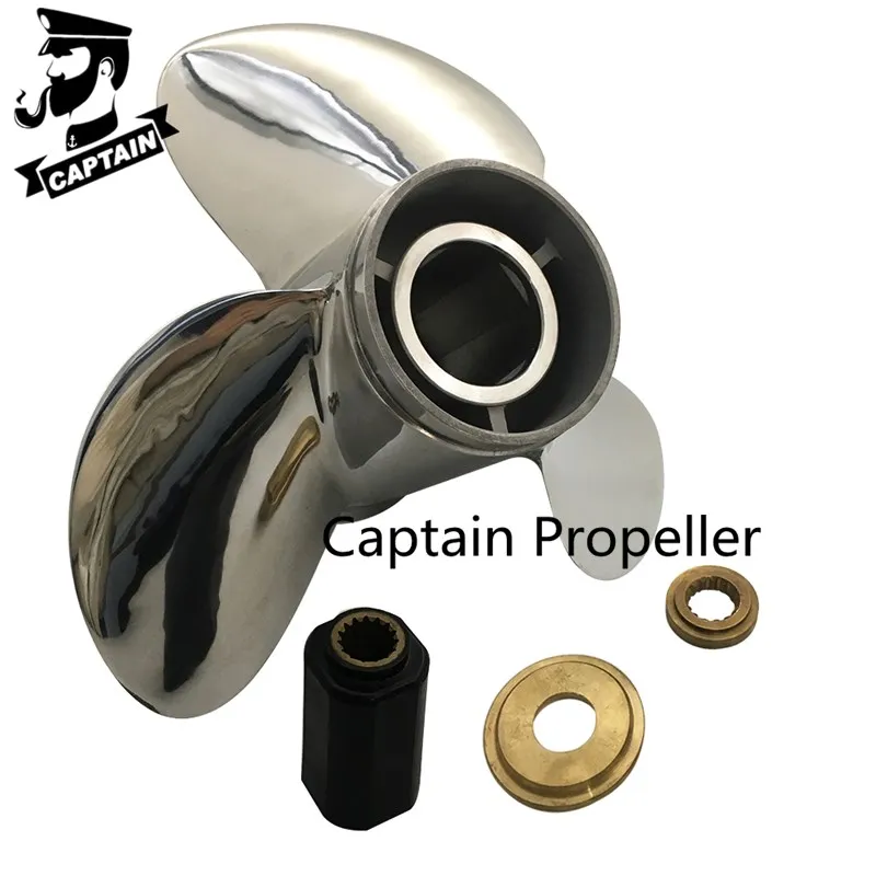 

Пропеллер Captain 15x21 подходит для подвесных двигателей Suzuki DF150TG DF175 DF200A DF250 DF300AP, нержавеющая сталь, 15 зубьев, левый