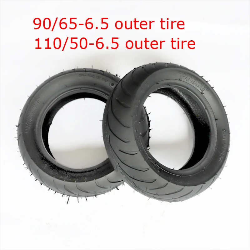 

1Set Tire Fit For 47CC 49cc Mini Dirt Bike Scooter Motorcycle E-Bike Motorcycle Wheel Rim Inner Outer Tires 90/65-6.5 110/50-6.5