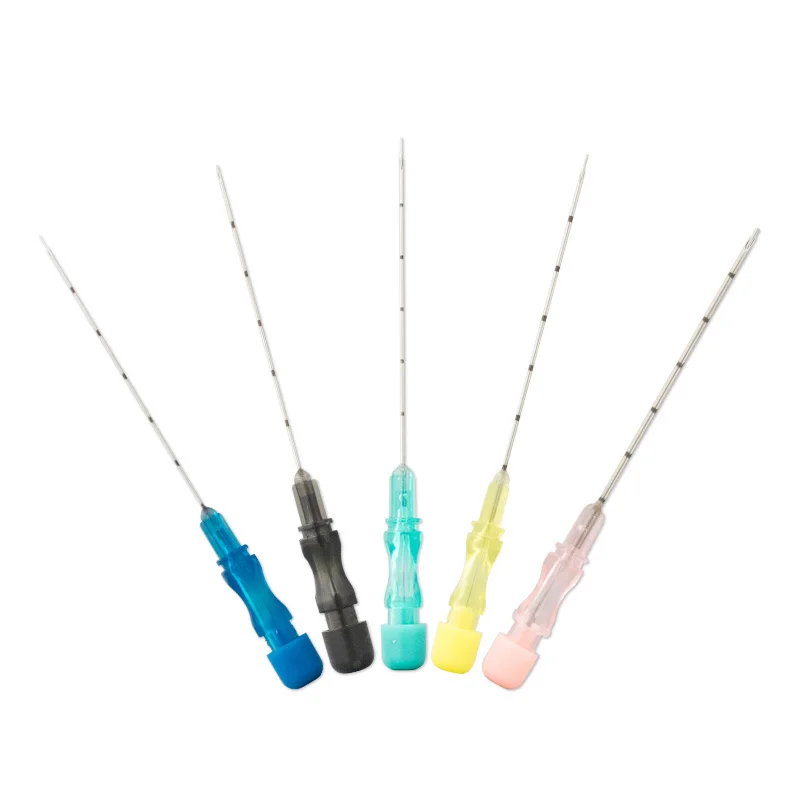 20 Pieces Chinese Medicine Disposable Sterile Catgut Embedding Needles Acupuncture Points Needles Collagen Wire Beauty