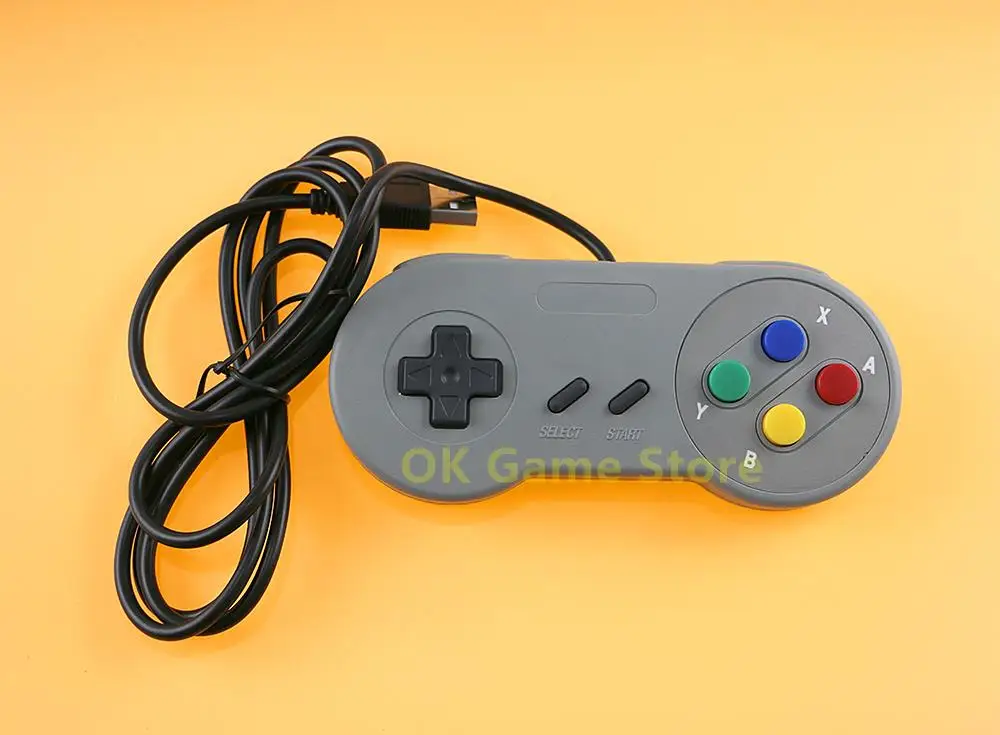 1pc/lot Replacement For SNES Joypad Gamepad Controller Pad For Nintendo Super Famicom SNES Fighting Commander Controller