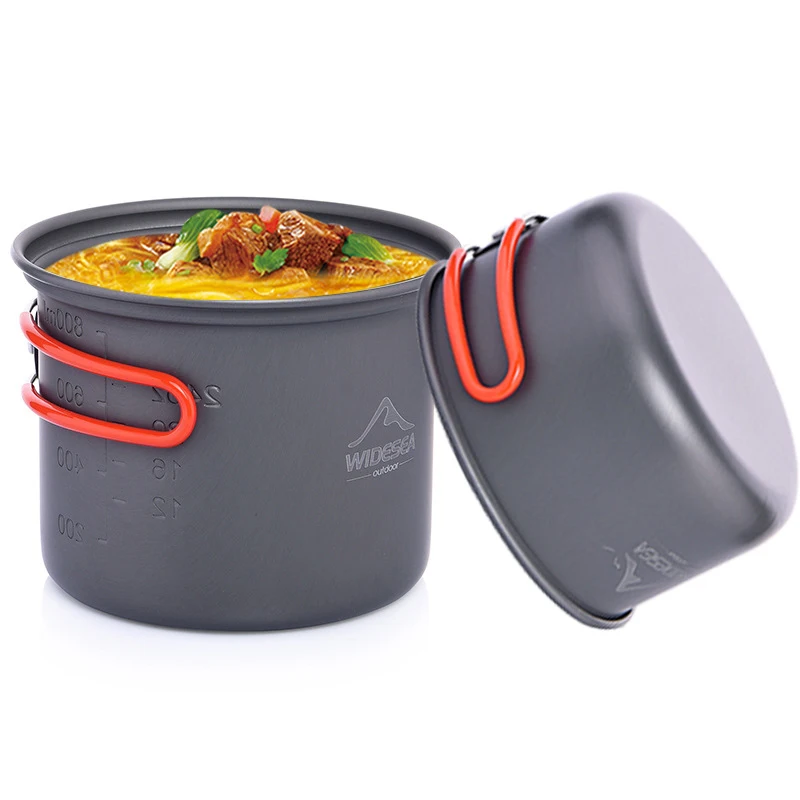 

Camping Cookware Combination Camping Cookware Set Outdoor Gas Stove Aluminum Alloy Camping Tableware Coffee Cup Outdoor Cooker