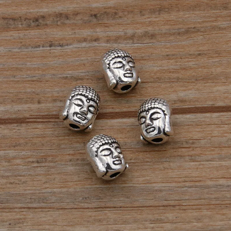 20Pcs 9 Style Owl Tortoise Buddha Lord Small Hole Bead Animal Flowers Charms For DIY Necklace Bracelets Jewelry Handmade Making