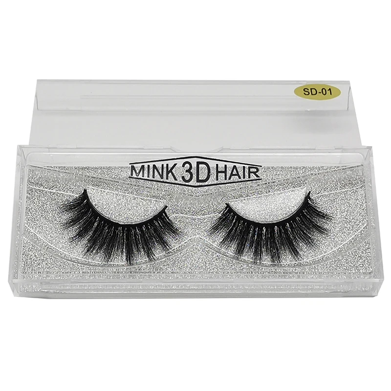 

Makeup Fluffy Eyelashes Mink 3D Eyelashes Cruelty Free Full Strip Lashes Soft Handmade Reusable False Eyelashes Wholesale