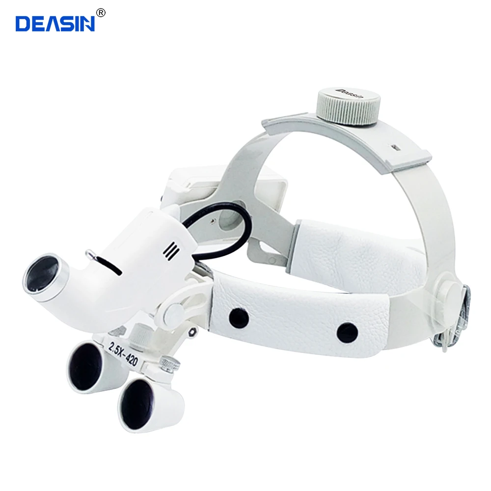 2.5X Dental Loupes Surgical For Ent Medica Operation Lamp Doctor's Surgery Medical Magnifier