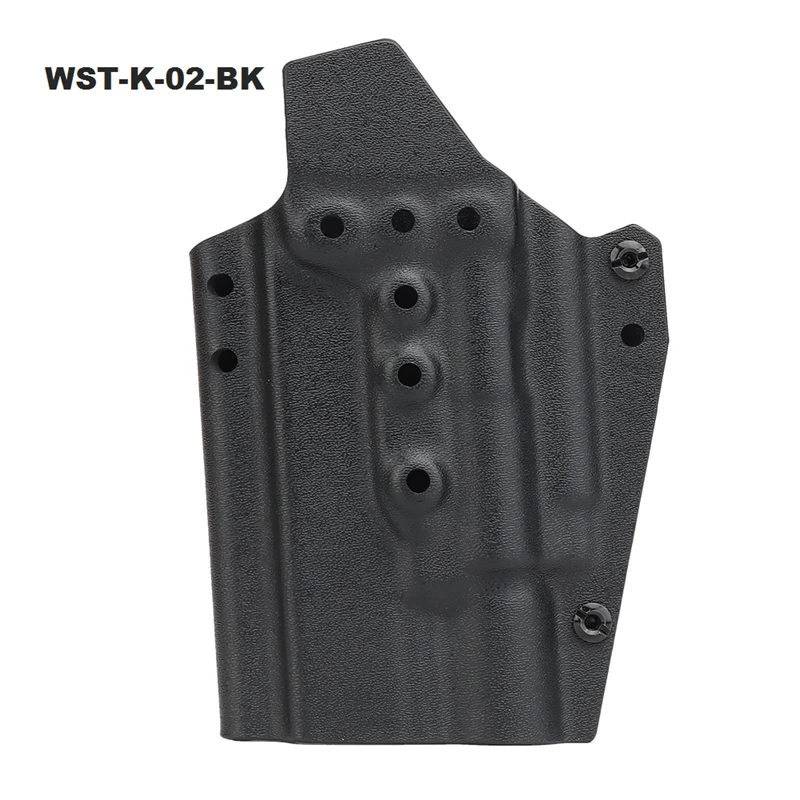 Tactical Kydex Holster for Glock 17/19/19x/45 Premium Kydex G-X400 Light Right Hand IWB Gun Holster Perfect Concealed Carry