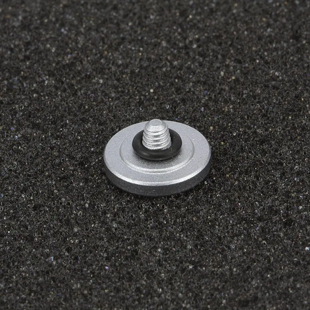 Haoge-botão de liberação de obturador para leica fuji, fujifilm canon, nikon minolta olympus, câmera côncava, prata e cinza muito