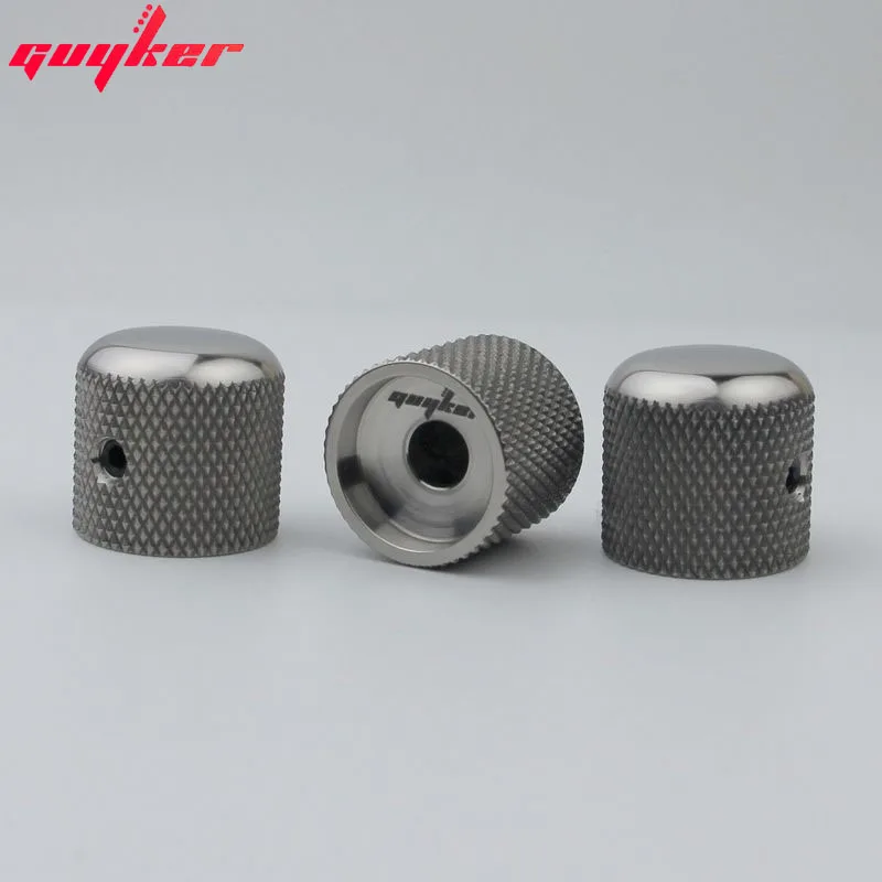 High Grade GUYKER Titanium Alloy Electric Guitar Bass Knobs