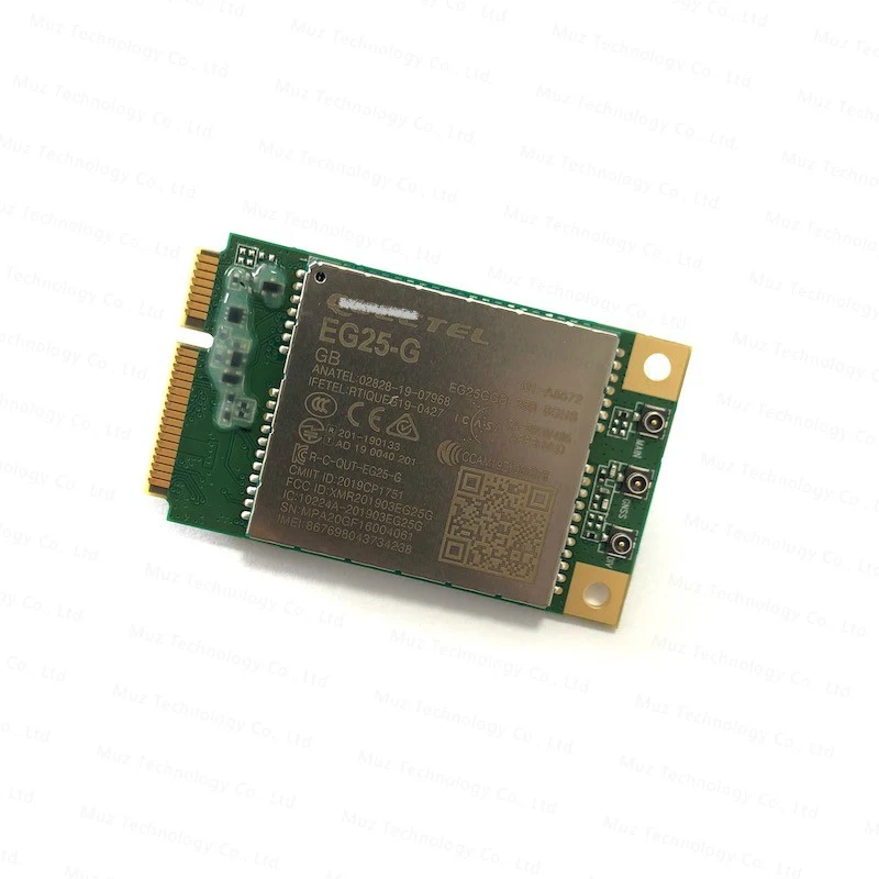 Quectel EG25-G 4G Sim Module Categorie 4 Module 4G Smart Module Mini Pcie Lte Worldwid LTE-FDD: b1/B2/B3/B4//B18/B19/B20/B25/B26