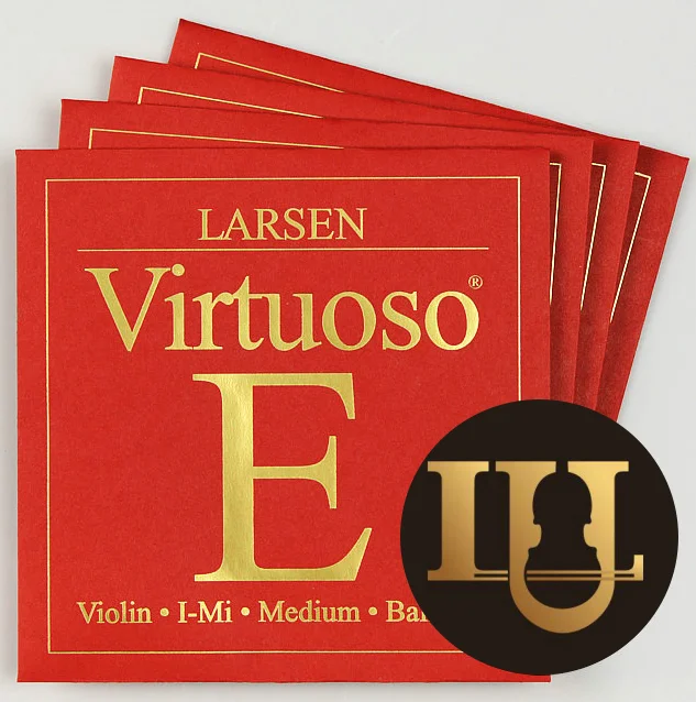 New Larsen Virtuoso Violin Strings 4/4 Set（E-Ball A D G）Medium Tension