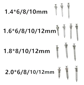 5 個歯科矯正マイクロインプラントミニネジセルフドリリングスレッドチタン 14 サイズ