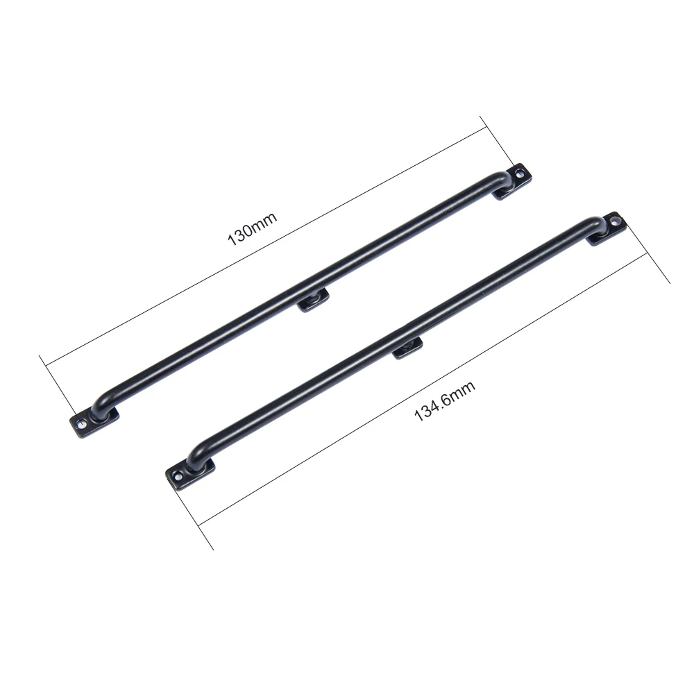 YEAHRUN 70/130/145mm Metal Body Shell Handrail for TRX-4 Axial SCX10 90046 D90 D110 1/10 RC Car Truck Model Decation Parts