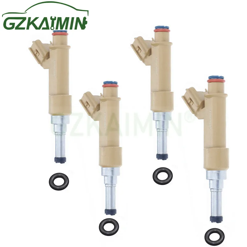 SET 4 100% originaL Fuel Injectors nozzle 23250-37010 2320937010 23209-39145 23250-39145 23209-39146 FOR Toyota Corolla 2009 K-M