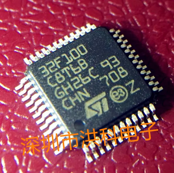 Mxy     new imported original STM32F100 STM32F100C8T6B LQFP48 STM32F100R8T6B STM32F100RBT6 LQFP-64  microcontrolle