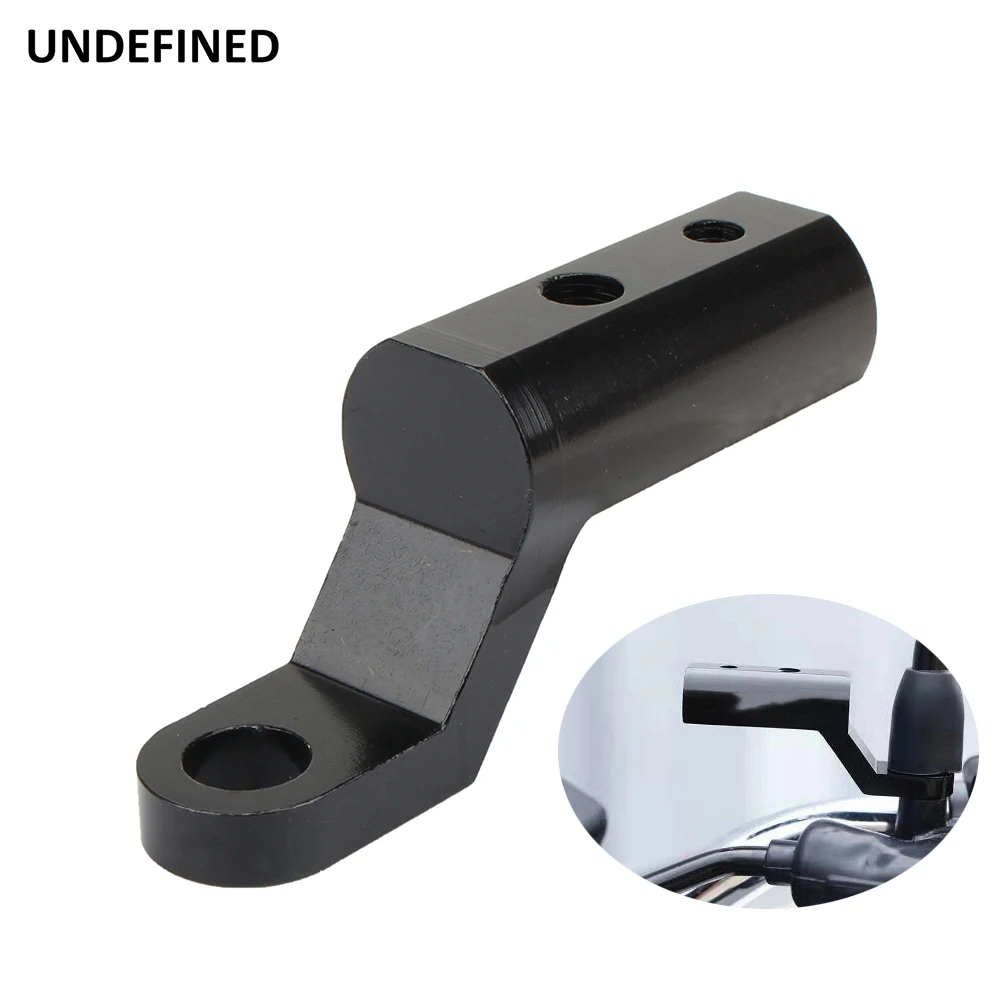 Motorcycle Expansion Rack Rear View Handlebar Mirror Mount Adapter Motorbike Light Extender Bracket Phone Holder Stand