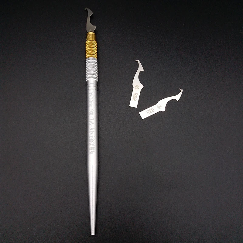 Multifunctioal CPU IC Glue Remover Knife Thin blade motherboard BGA chip glue Cleaning Scraping Pry Knife phone Rework Tools