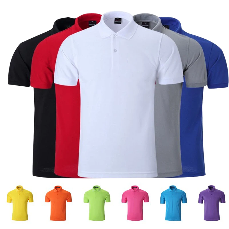 

camisas de Hombre solid T-shirt non pilling cotton ROPA hombre мужская одежда t shirt for men mens polo shirts with short sleeve