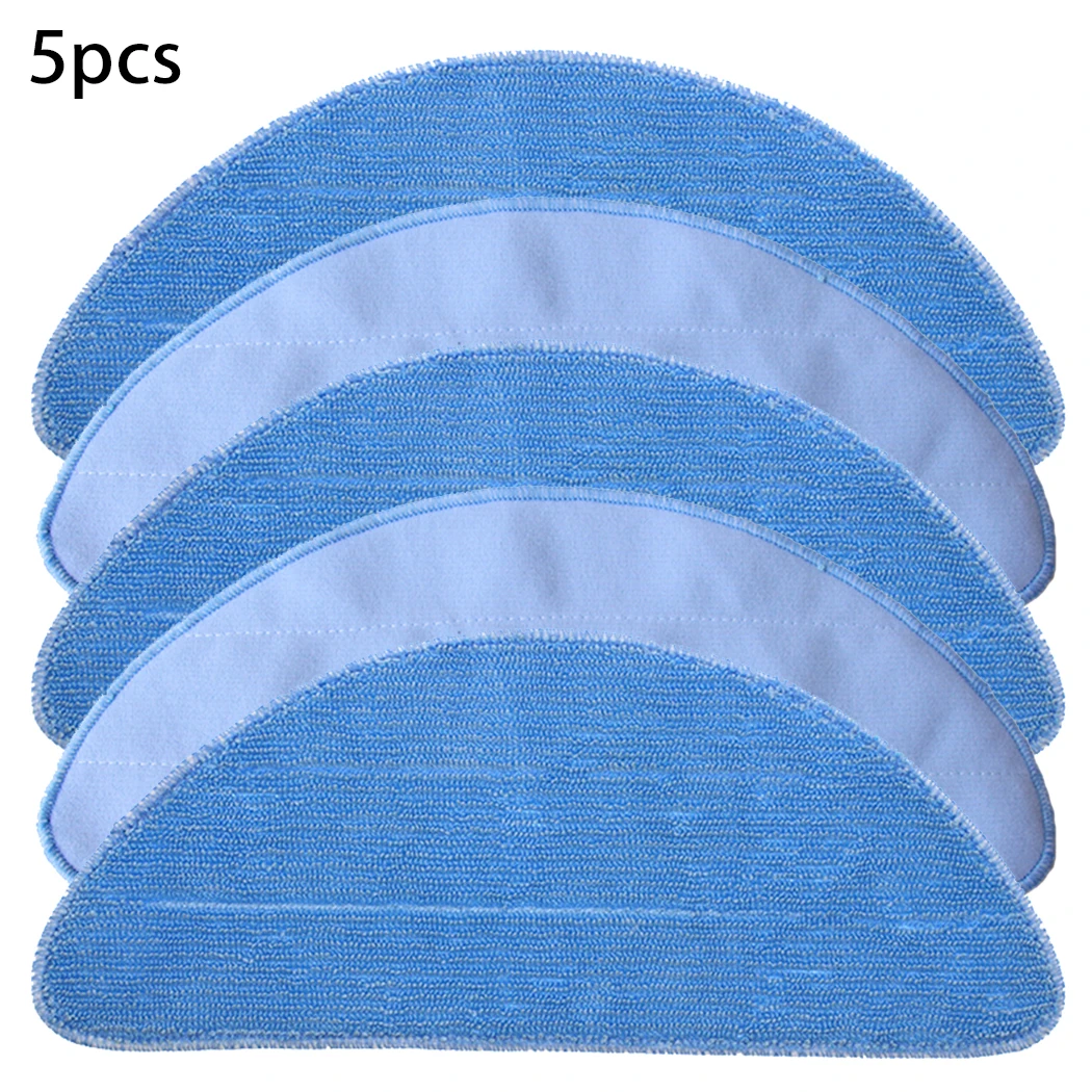 5PCS Robot Vacuum Cleaner Mop Cloth For For X6 X8 Robotic Vacuum Cleaner Reusable Mop Cloth Rags For Vacuum Cleaner