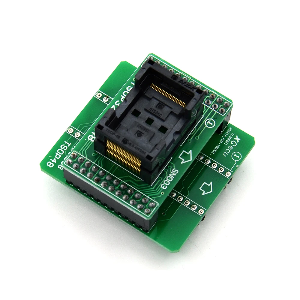 

TSOP48 NAND Socket Adapter only for Xgecu Minipro Tl866Ii Plus Programmer for NAND flash chips programer