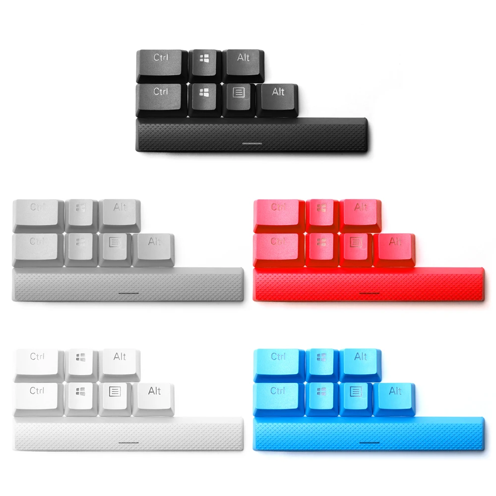 8pcs/set For Logitech G710 Mechanical Keyboard Keycaps Spacebar Backlit Keycaps for Corsair K70 K65 K95 RGB STRAFE Repair Parts