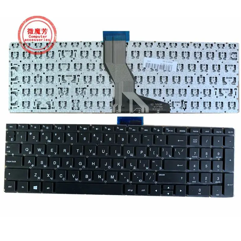 Russian laptop keyboard for HP 15-BS 15-BW 15S-FQ 15S-DY 17-BS  15-DY 15-BP AK AR 250 255 G6 TPN-C129 925008-001 PK132043A00 RU