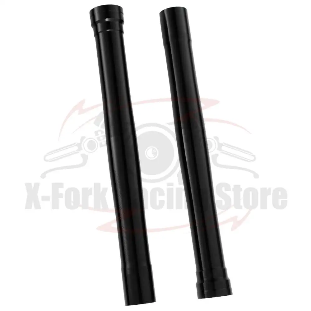 Frente Outer Fork Tubes Tubos Para Kawasaki ZX6R ZX-6R 2009-2012 2010 2011 Tubos de Amortecedor Par Preto 502mm 44008-0050-828