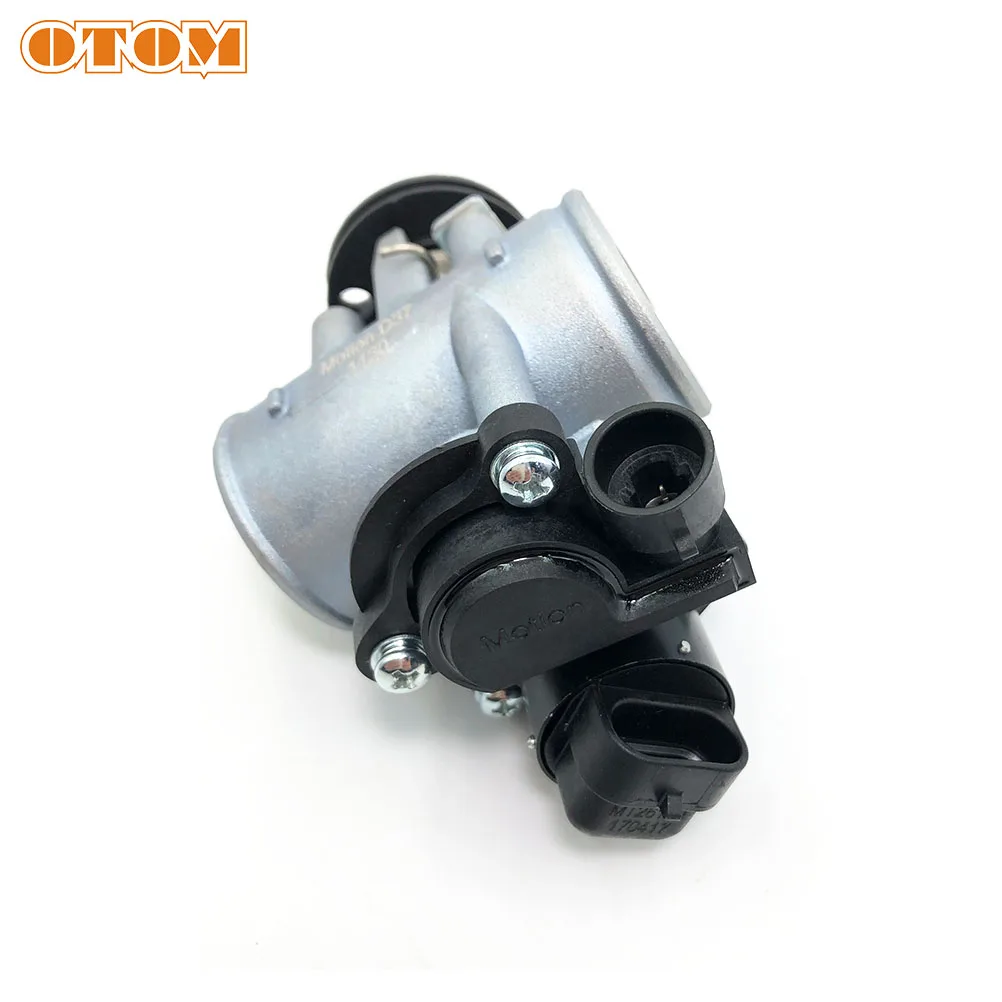 OTOM Motorcycle Throttle Valve Body Aluminum For SHINERAY Retro 400 440 Engine EFI Electronic Fuel Injection Kit High Performanc