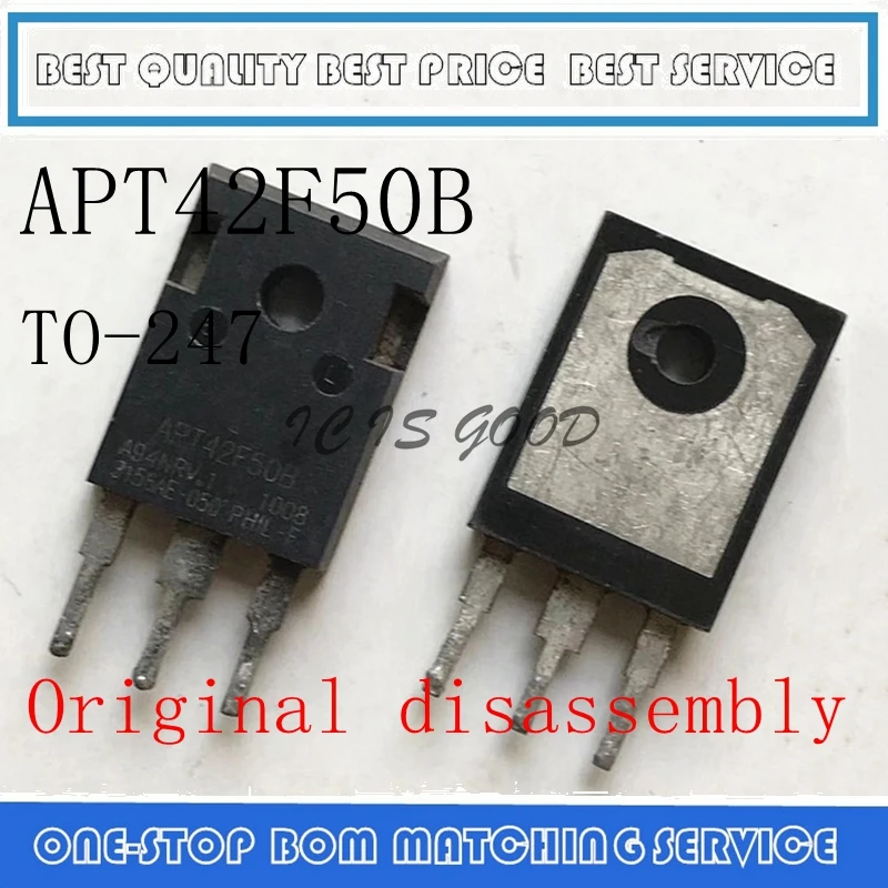 5PCS-20PCS APT42F50B APT42F50 42A 500V TO-247 Original disassembly