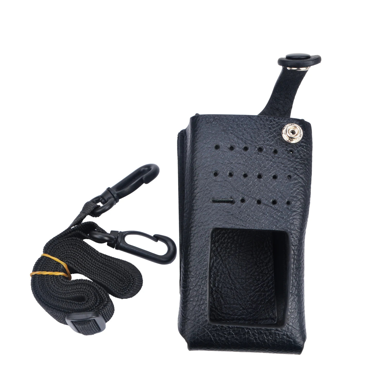 Cowhide Leather Protective Sleeve Bag Case for Motorola XIR P6600 P6620 P8268 P8260  Walkie Talkie Two Way Radio