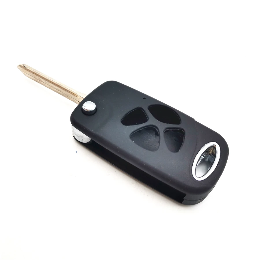 

Modified Folding Flip Remote Key Shell Case For Toyota for Camry for Reiz for Corolla for Crown 4 Buttons Key Fob Cover