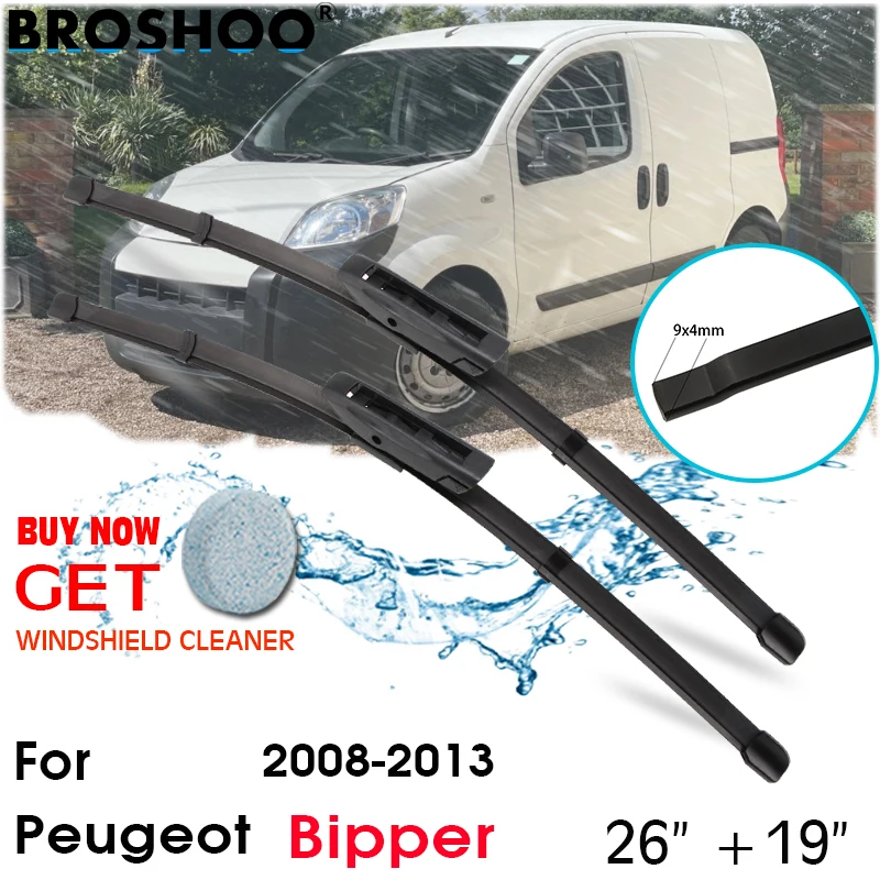 Car Wiper Blade Front Window Windscreen Windshield Wipers Blades Arm Auto Accessories For Peugeot Bipper 26