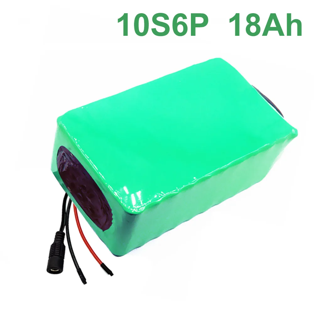 36V 18Ah 10S6P 18650 Li-ion Battery Pack E-Bike Ebike electric bicycle 42V