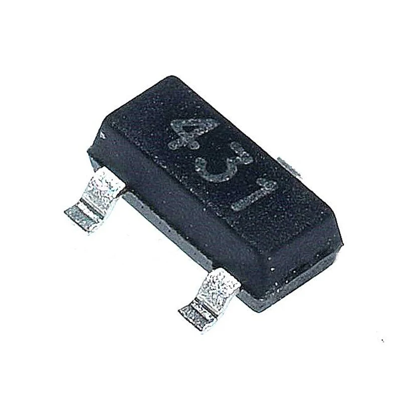 50 sztuk TL431 431 CJ431 SOT-23 TL431A SOT23 SOT SMD nowy i oryginalny chipset IC