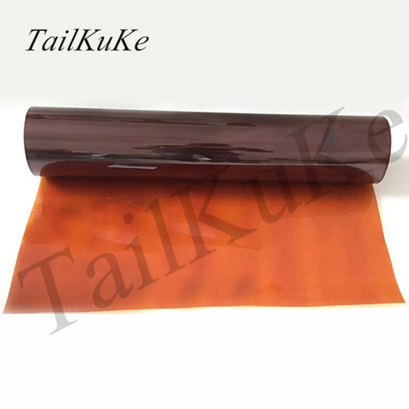 Polyimide Film Thicker 100um Insulation Film 0.2mm Gasket Punching Substrate 6051 Salivation Film Thickness X Width X Length