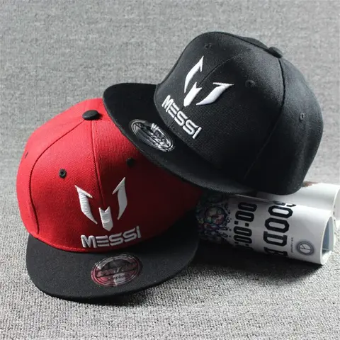 2021 NEW fashion children's embroidery MESSI Snapback hat Ronaldo Neymar boy girl girl big bone hip hop Gorras baseball cap