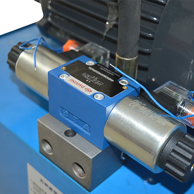 hydraulic station hydraulic system pump 750W/1500W hydraulic oil pump station take nutrilite shaft 40L air cooling 220v